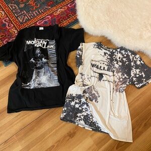 Morgan Wallen Concert Tees (S/M) – $30 for both